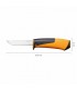 Fiskars 1023620 Ağır İş Kılıflı Entegre Bilemeli Bıçak