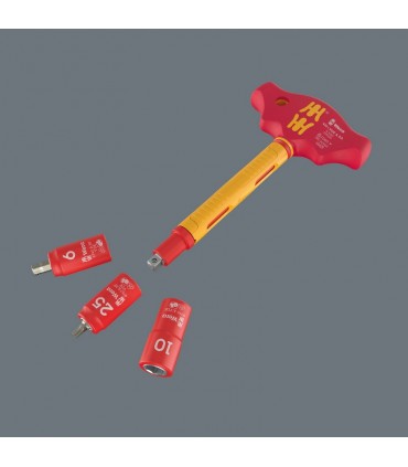 Wera 410i A RA VDE T Saplı Cırcırlı Lokma Kolu 1/4" Sürücülü 05005121001