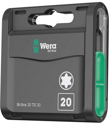 Wera 867/1 Z Bit-Box Torx Bits Uç 25mm TX20 20P 05057770001
