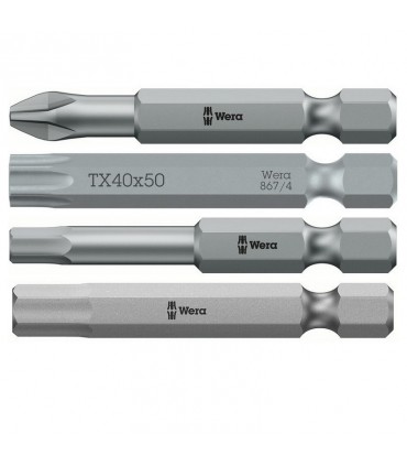 Wera Bit-Check 6 SHK 1 SB Yıldız HexPlus Torx Bits Seti 05073631001