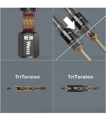 Wera Bit-Check 10 SB Impaktor 1 Bits Seti 05073980001