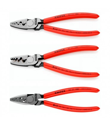 Knipex 9771180 Yüksük Sıkma Pensesi 180mm