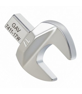 GAV 7411-22W 9x12mm Açık Ağız Geçmeli Tork Ucu 22mm