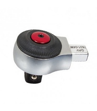 GAV 7531-03W 9x12mm Yön Tekerli Cırcır Geçmeli Tork Ucu 3/8" 72D