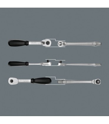 Wera 8004 C Zyklop Metal Cırcır 1/2" Sürücü 05004064001