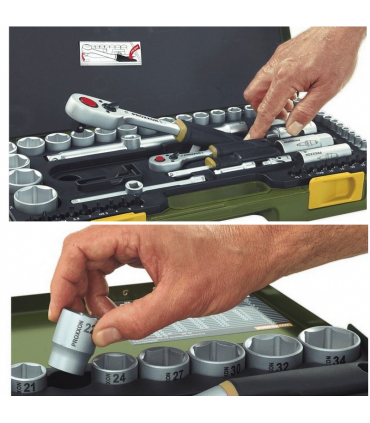 Proxxon Endüstriyel 23000 1/2" Lokma Takımı 29P