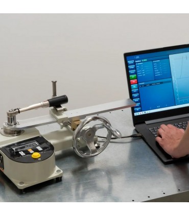 PCE TWT-500 0.01-500Nm 3/8"-1/2" Tork Test Cihazı/Kuvvet Test Standı ±%1