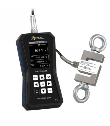 PCE DFG-1KX 0-1000N Dinamometre/Kuvvet/Güç Ölçer