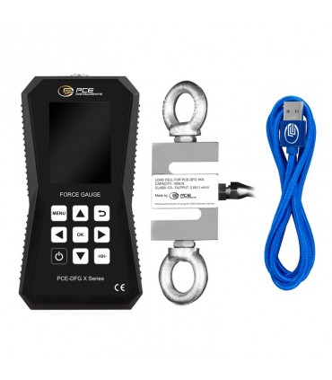 PCE DFG-5KX 0-5000N Dinamometre/Kuvvet/Güç Ölçer