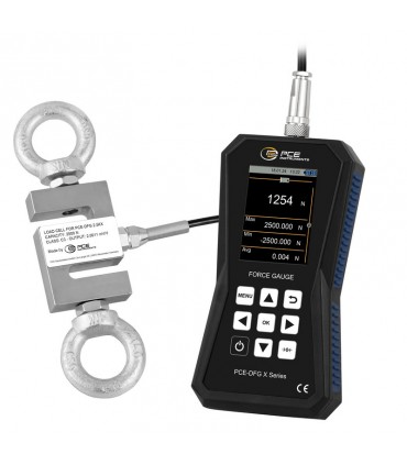 PCE DFG-5KX 0-5000N Dinamometre/Kuvvet/Güç Ölçer