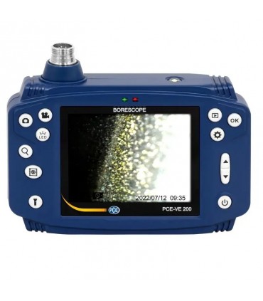 PCE VE-200-S3 Endoskop Kamera 3.7x3000mm Kablo 3.5" LCD IP67