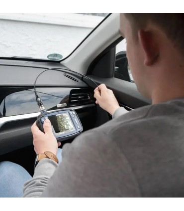 PCE VE-200-S3 Endoskop Kamera 3.7x3000mm Kablo 3.5" LCD IP67