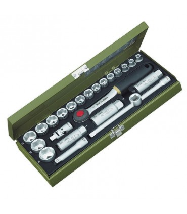 Proxxon Endüstriyel 23110 3/8" Lokma Takımı 24P