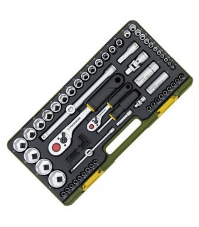 Proxxon Endüstriyel 23286 1/4"- 1/2" Cırcırlı Lokma Bits Takımı 65P