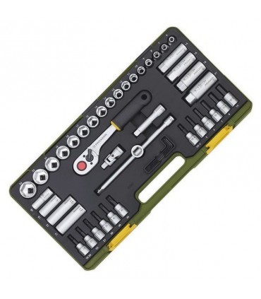 Proxxon Endüstriyel 23282 3/8" Cırcırlı Lokma Bits Takımı 47P