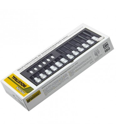 Proxxon Endüstriyel 23100 1/2"-1/4 Hex/Alyan Lokma Bits Takımı 18P