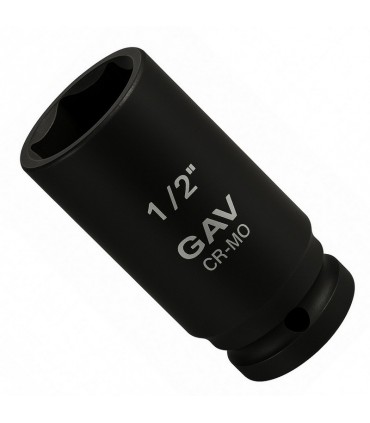 GAV 4458530 1/2" Uzun Havalı Lokma Ağır İş Altıköşe 30mm [H:78mm]