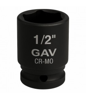 GAV 44532 1/2" Kısa Havalı Lokma Ağır İş Altıköşe 32mm [H:44mm]
