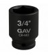 GAV 46570 3/4" Kısa Havalı Lokma Ağır İş Altıköşe 70mm [H:84mm]