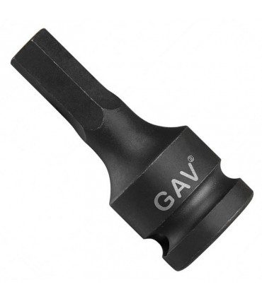 GAV 24406019 Ağır İş 1/2" Havalı Lokma Bits Hex/Alyan 19mm [H:60mm]