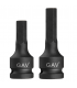 GAV 2649019 Ağır İş 3/4" Havalı Lokma Bits Hex/Alyan 19mm [H:100mm]