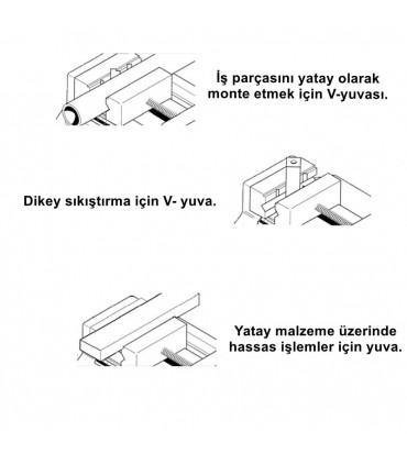Proxxon 20402 Micromot Primus Mengene 100mm