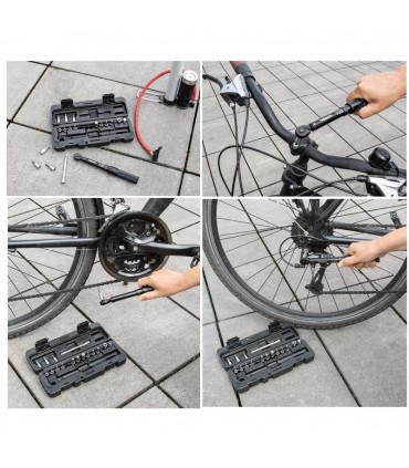 Wisent 2-20Nm 1/4" Ayarlanabilir Yön Mandallı Tork Anahtarı Bits Seti 18p ±%4