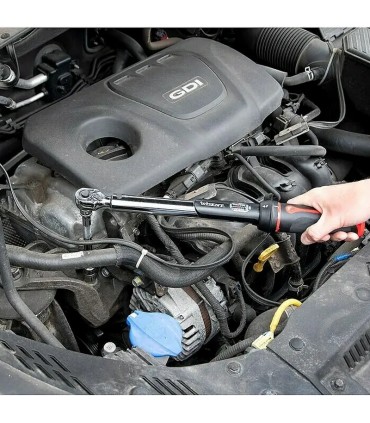 Wisent 10-60Nm 3/8" Ayarlanabilir Yön Mandallı Tork Anahtarı ±%4 90D