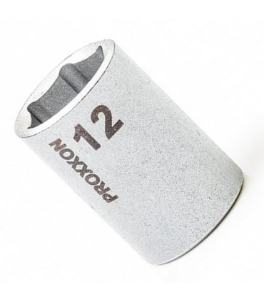 Proxxon Endüstriyel 23726 1/4" Kare Soketli Altıköşe Lokma 12mm