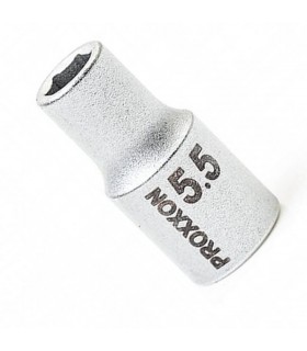 Proxxon Endüstriyel 23713 1/4" Kare Soketli Altıköşe Lokma 5.5mm