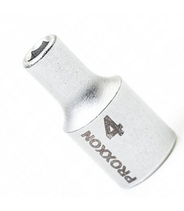 Proxxon Endüstriyel 23710 1/4" Kare Soketli Altıköşe Lokma 4mm