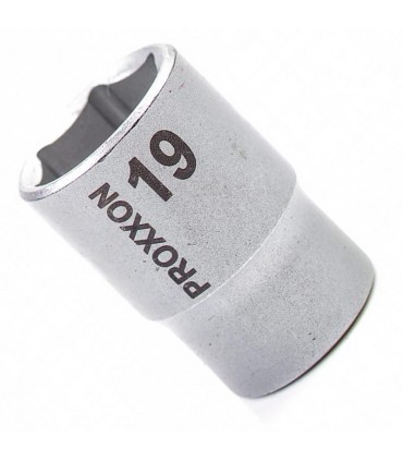 Proxxon Endüstriyel 23418 1/2" Kare Soketli Altıköşe Lokma 19mm
