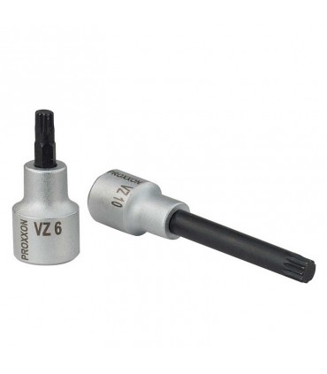 Proxxon Endüstriyel 23378 1/2" Kare Soketli Multipoint/XZN Uzun Lokma Bits M18