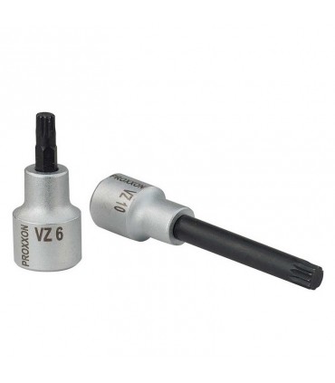 Proxxon Endüstriyel 23377 1/2" Kare Soketli Multipoint/XZN Uzun Lokma Bits M16
