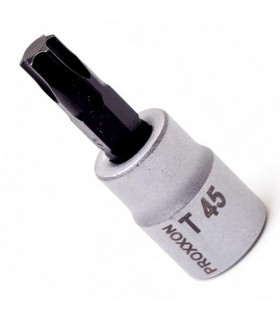 Proxxon Endüstriyel 23589 3/8" Kare Soketli Torx Lokma Bits TX45