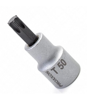 Proxxon Endüstriyel 23494 1/2" Kare Soketli Torx Lokma Bits TX50