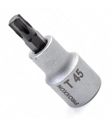 Proxxon Endüstriyel 23493 1/2" Kare Soketli Torx Lokma Bits TX45