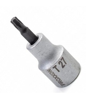 Proxxon Endüstriyel 23490 1/2" Kare Soketli Torx Lokma Bits TX27