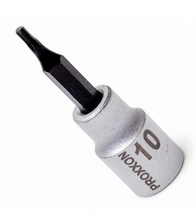 Proxxon Endüstriyel 23583 3/8" Kare Soketli Torx Lokma Bits TX10