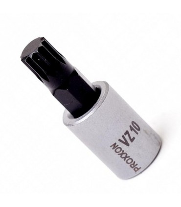 Proxxon Endüstriyel 23633 3/8" Kare Soketli Multipoint/XZN Lokma Bits M10