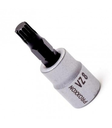 Proxxon Endüstriyel 23631 3/8" Kare Soketli Multipoint/XZN Lokma Bits M8