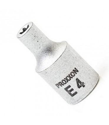Proxxon Endüstriyel 23788 1/4" Kare Soketli Dişi Torx Lokma Bits E4