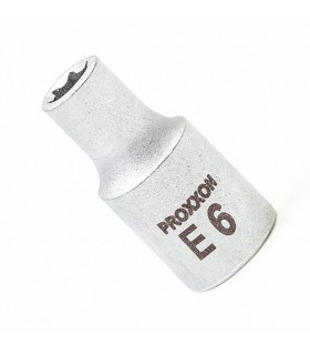 Proxxon Endüstriyel 23792 1/4" Kare Soketli Dişi Torx Lokma Bits E6