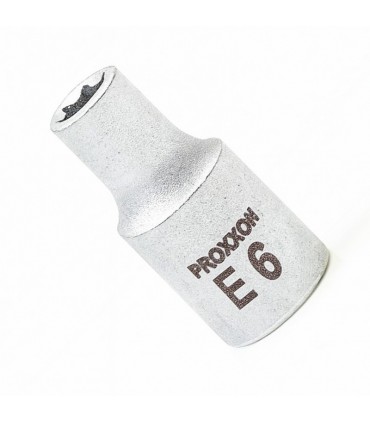 Proxxon Endüstriyel 23792 1/4" Kare Soketli Dişi Torx Lokma Bits E6