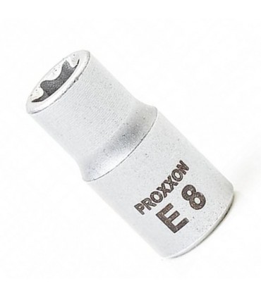 Proxxon Endüstriyel 23794 1/4" Kare Soketli Dişi Torx Lokma Bits E8