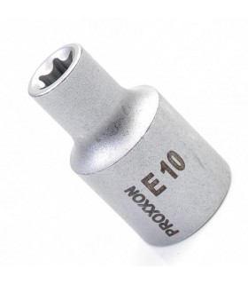 Proxxon Endüstriyel 23796 1/4" Kare Soketli Dişi Torx Lokma Bits E10