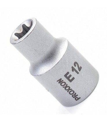 Proxxon Endüstriyel 23618 3/8" Kare Soketli Dişi Torx Lokma Bits E12