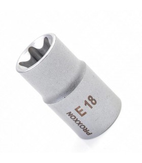 Proxxon Endüstriyel 23624 3/8" Kare Soketli Dişi Torx Lokma Bits E18