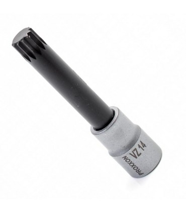Proxxon Endüstriyel 23374 1/2" Kare Soketli Multipoint/XZN Uzun Lokma Bits M14