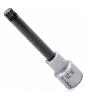 Proxxon Endüstriyel 23372 1/2" Kare Soketli Multipoint/XZN Uzun Lokma Bits M10